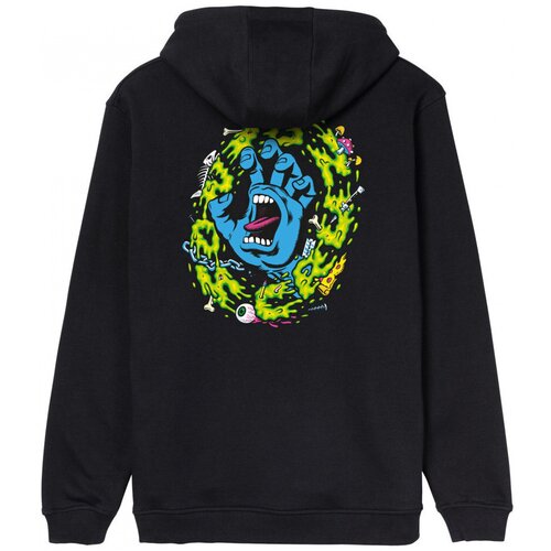 Santa Cruz Puloverji Slime scream hood Črna Slike