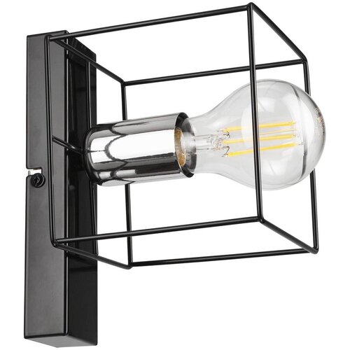  Zidna svetiljka MIKA 1xE27/60W/230V crna/hrom Cene