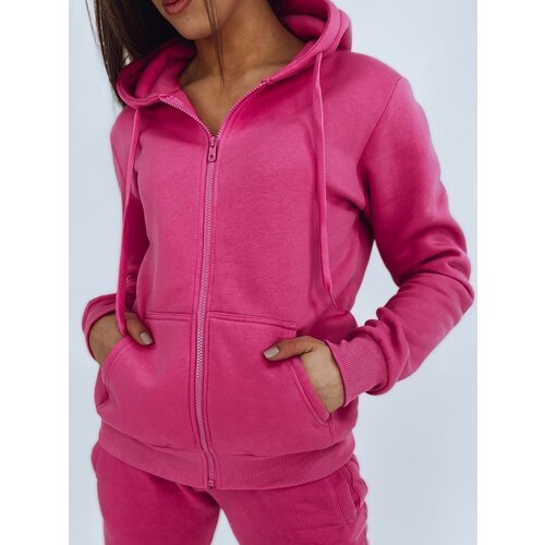 DStreet Bluza damska rozpinana z kapturem fuksja Slike