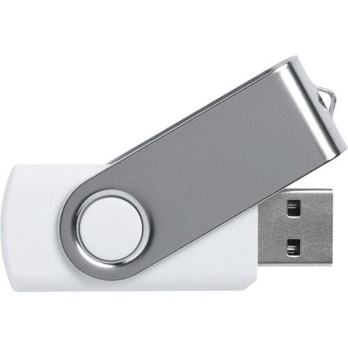  Ključ 4 gb, bel Slike