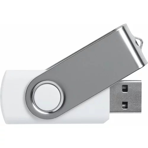 USB ključ 4 gb, bel