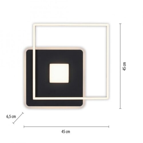 Just LIGHT. 15045-18 - LED prigu&amp;scaron;iva plafonska svetiljka DOMINO LED/26W/230V Slike
