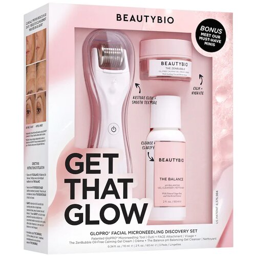 Beauty Bio GloPRO Get That Glow Facial Microneedling Discovery Set Cene