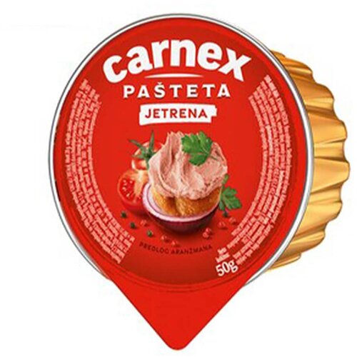 Carnex Jetrena pasteta folija 50g Cene