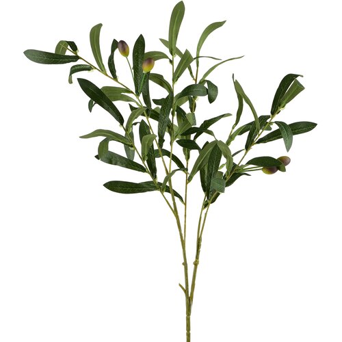 Mondex umetna veja plastika Viridis Oljka 90cm zelena 1kos, (5000329489) Cene