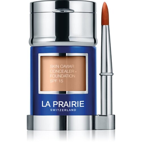La Prairie Skin Caviar Concealer Foundation puder in korektor SPF 15 odtenek NW-15 Warm Linen 30 ml Cene