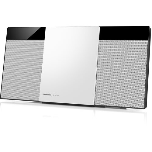Panasonic SC-HC304EG-W stereo uređaj AUX, CD, UKW, DAB+, USB, 2 x 10 W bijela Slike