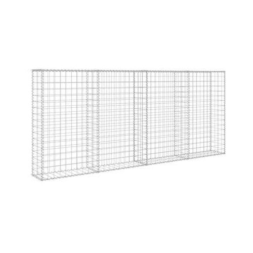  Gabionski zid s poklopcima od pocinčanog čelika 200 x 20 x 85 cm Cijene