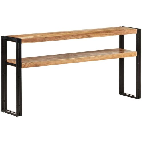  Konzolni stol 150 x 30 x 75 cm od masivnog bagremovog drva Slike