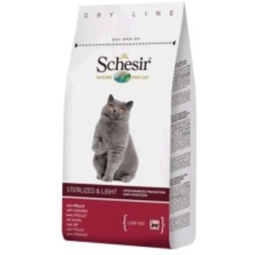 Schesir hrana za mačke sterilised&light 1.5kg Slike