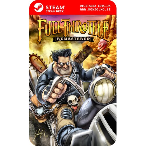 Full Throttle Remastered - Steam koda brez &scaron;katlice (WINDOWS PC | STEAM DECK) Cene