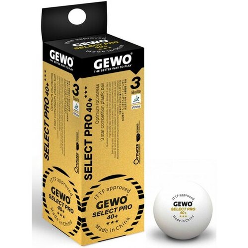 Gewo plastične žogice Select Pro 40+ *** - 3 žogice Slike