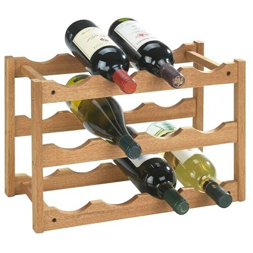 Wenko Regal za vinske boce (D x Š x V: 420 x 210 x 280 mm, Broj boca: 12 Kom., Drvo) Cijene