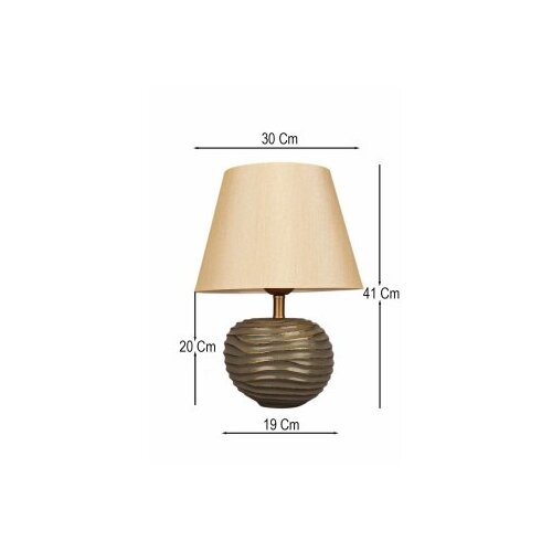 Opviq BK203 tamno siva stona lampa Cene