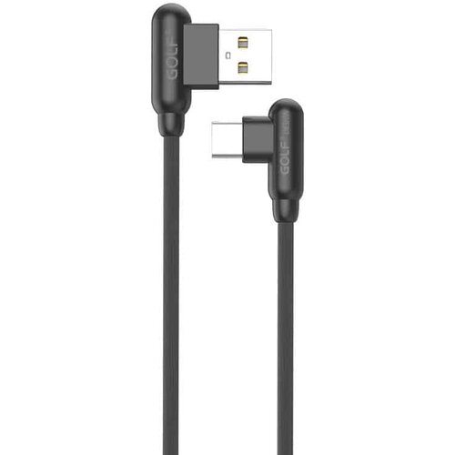 USB kabl tip C 1m 90° GOLF GC-45T crni Cene