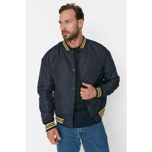 Trendyol Navy Blue Men's Bomber Jacket