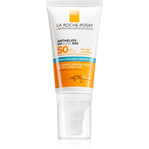 La Roche Posay Anthelios UVMUNE400 Hydrating Cream vodoodporna zaščita pred soncem za obraz za vse tipe kože 50 ml za ženske Cene