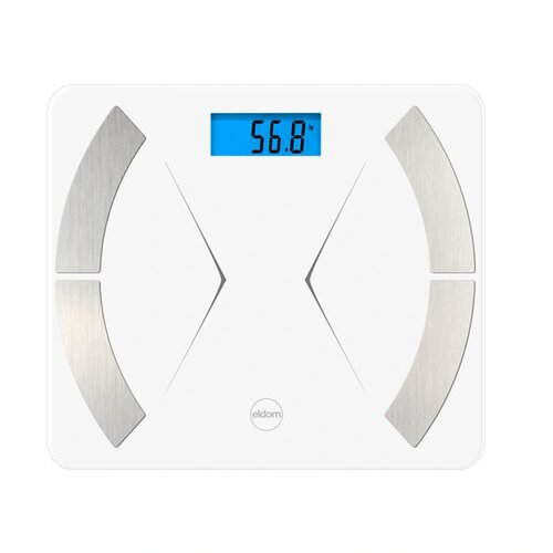  Pametna bluetooth kupaonska vaga Eldom TWO500 bijela Cijene