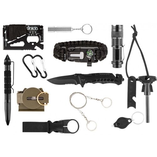 Neo Tools 63-153 survival set 14 v 1 s torbico za pas Cene