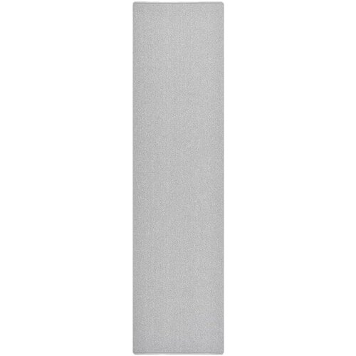 VidaXL Tepih tekač svetlo siv 80x300 cm Slike