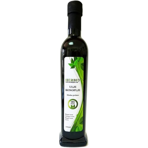 Herbio BIO ULJE KONOPLJE 250ml - HRVATSKI PROIZVOD Slike