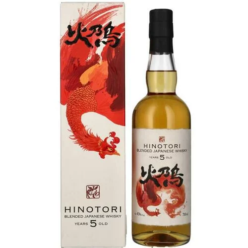 Hinotori japonski Whisky 5 Y.O. + GB 0,7 l673516