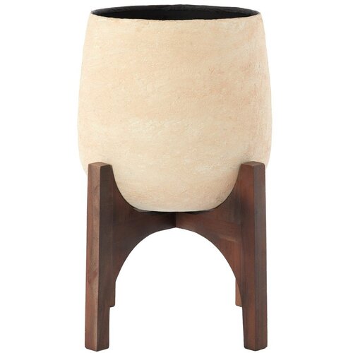 Light &amp;amp; Living Kovinski okrasni cvetlični lonec &amp;oslash; 36 cm Karuna &amp;ndash; Slike