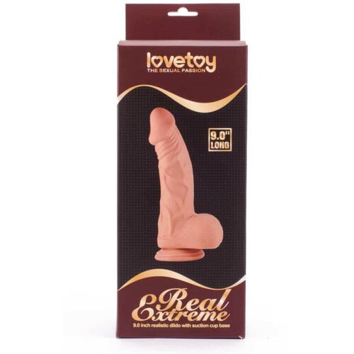 Real Extreme dildo sa testisima LVTOY00131 Cene