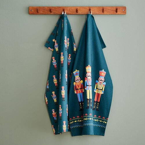 Catherine Lansfield Pamučna kuhinjska krpa 4 kom s božićnim motivom 50x70 cm Nutcracker &amp;ndash; Slike