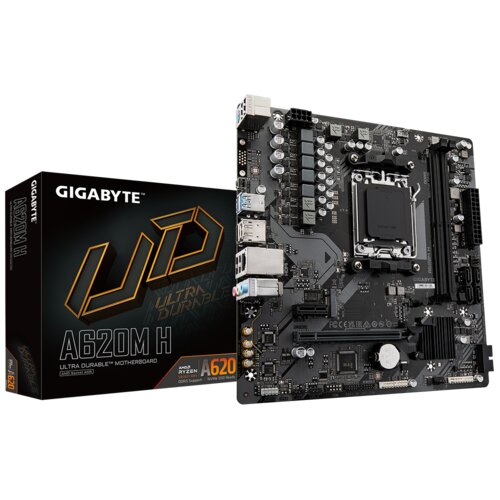 Gigabyte A620M H matična ploča AMD A620 Utor AM5 Mikro ATX Cene