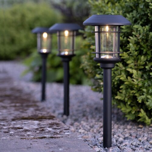 Star Trading Set od 3 vrtne solarne LED svjetiljke Fride, visina 34 cm Slike