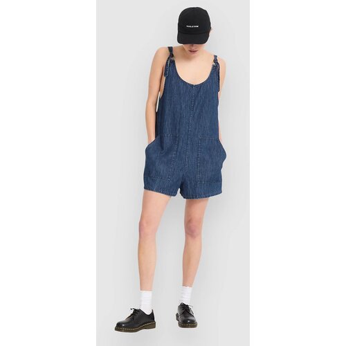 Volcom Lived In Short Rompr Jumpsuit deja blue Slike