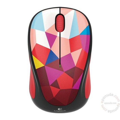 Logitech M238 Wireless Mouse Play Collection RED FACETS bežični miš Slike