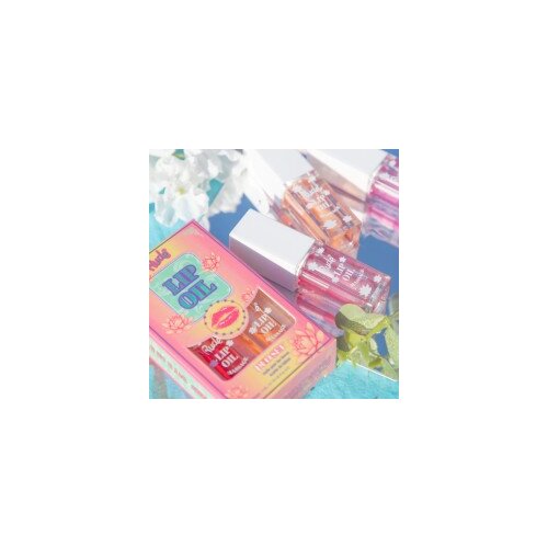 Rude Cosmetics Ulje za usne - Duo set Jagoda i Breskva | | Ecobeauty Slike