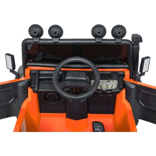  Licencirani auto na akumulator Land Rover Defender 110 SVX Concept - narančasti Slike
