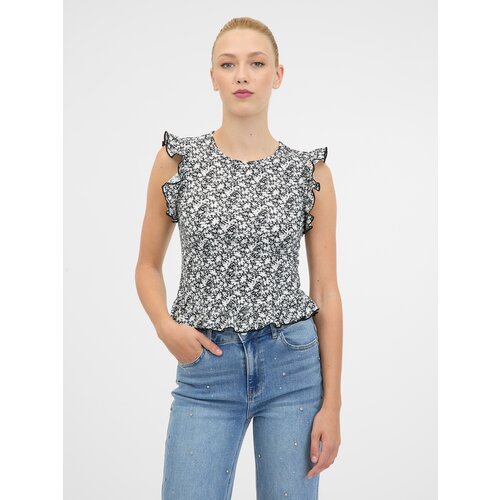 Orsay Black women's short-sleeved T-shirt - Women's Slike