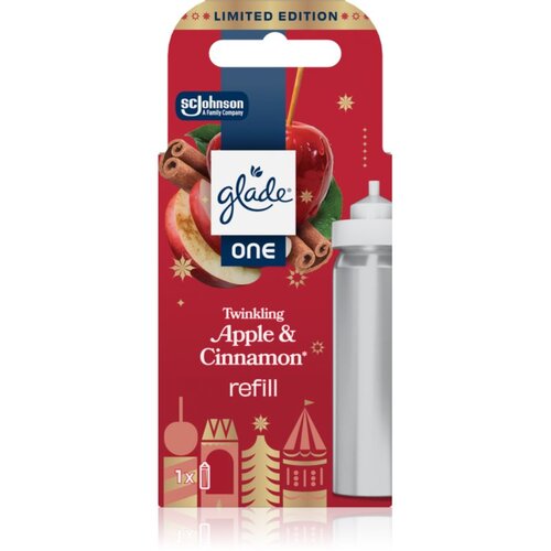Glade ONE Twinkling Apple &amp;amp; Cinnamon nadomestno polnilo za osvežilec zraka 10 ml Slike