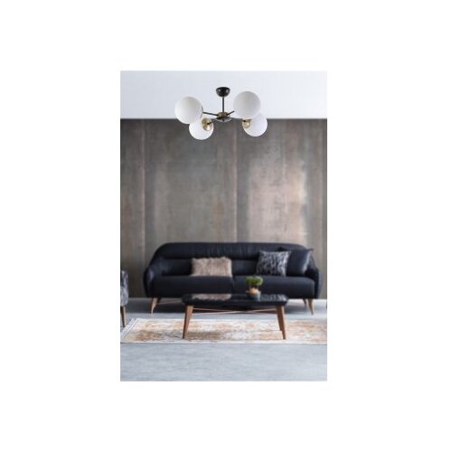 Opviq luster metal 846STL2939, crni Cene