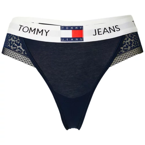 Tommy Jeans Tangice mornarska / nočno modra / rdeča / bela