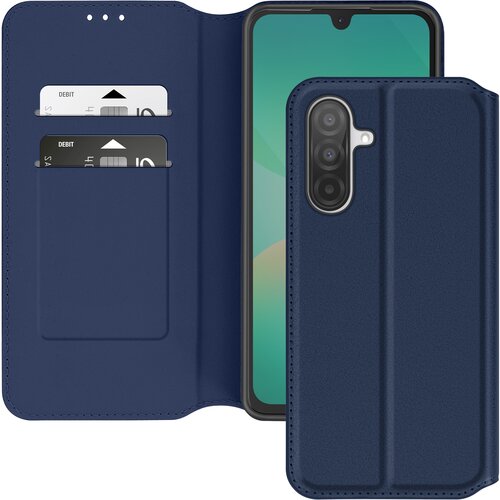 AVIZAR Ohišje za Samsung Galaxy A26 Zaklopka Kartica Holder and Video Holder, Modra, (5000010786) Cene
