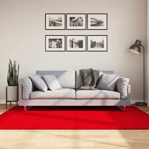  Tepih HUARTE kratkih vlakana mekani i perivi crveni 140x200 cm Cijene