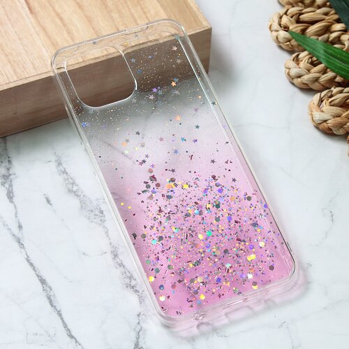 Torbica silikonska glitter za xiaomi redmi A1/A2 roze Slike