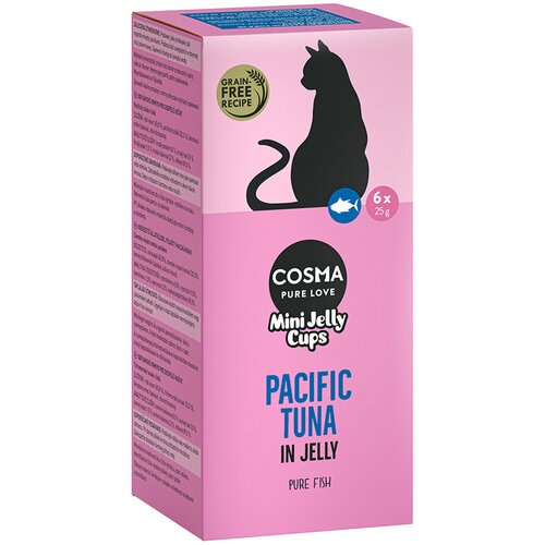 Cosma Varčno pakiranje: Mini Jelly Cups 24 x 25 g - Pacifiška tuna Cene