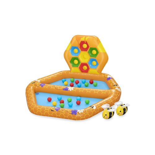  Bazen/igrali&amp;scaron;te s loptama i metom za gađanje 127x119x61cm BESTWAY Slike