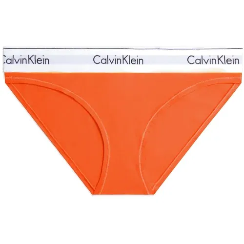 Calvin Klein Underwear Spodnje hlačke oranžna / črna / bela