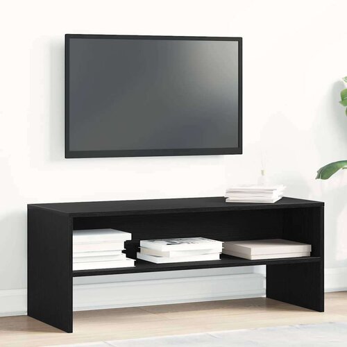 vidaXL TV ormarić crni hrast 100x40x40 cm konstruirano drvo Cene