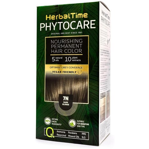 Color Time herbal time boja za kosu 7N dark blonde Cene