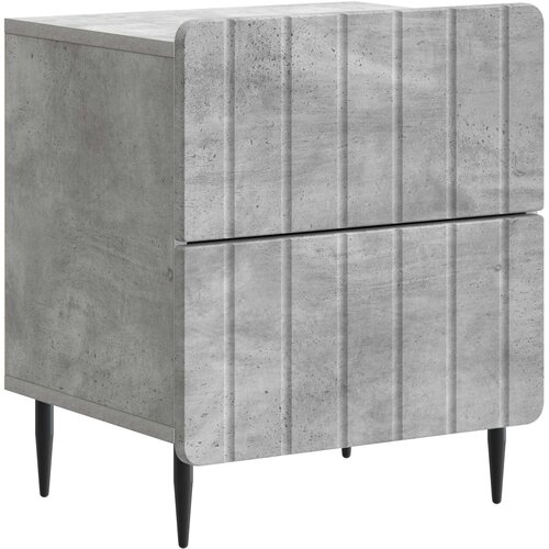  Noćni ormar Betonska siva 43 x 34,5 x 49,5 cm Konstruirano drvo Cene