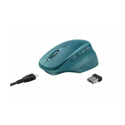 Trust OZAA punjivi wirelessmiš, 2400 dpi, 6 tipki,optički, USB 2.0, plavi Cijene