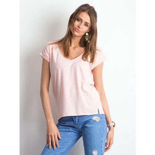 Fashion Hunters Vibes heather pink t-shirt